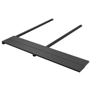Tavola da decking 16 pcs Nero WPC 3444768