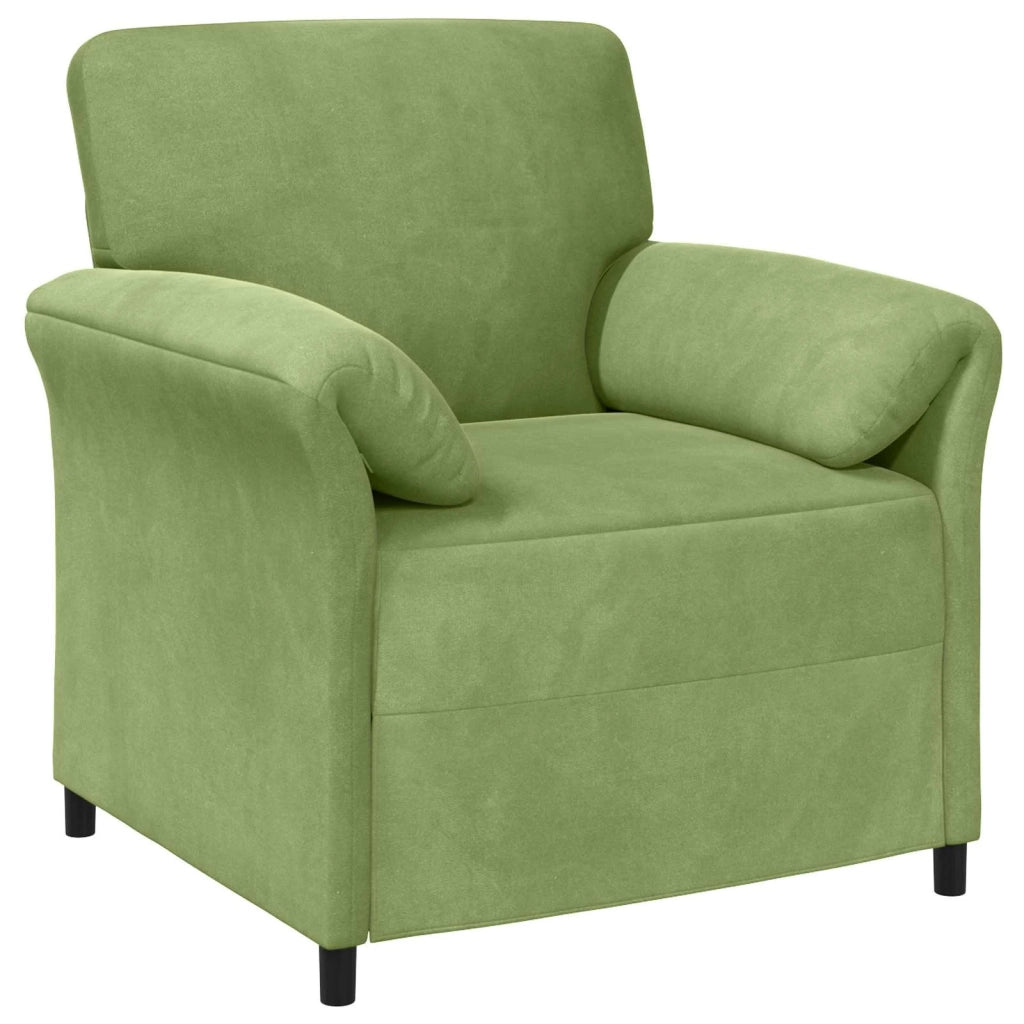 Set di divani 2 pz Verde chiaro Velluto 3424916