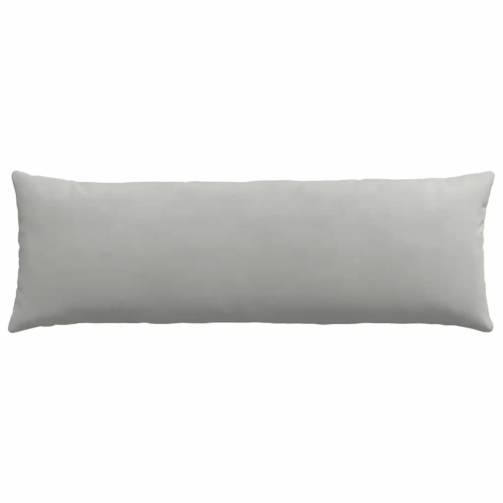 Cuscini da Divano 2 pcs Grigio chiaro 120 x 40 cm Tessuto 42013812