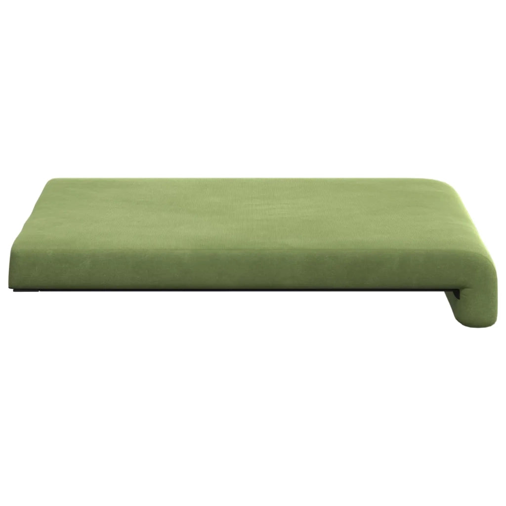 Cuscino per panchina 4 pcs Velluto Verde chiaro 42043101