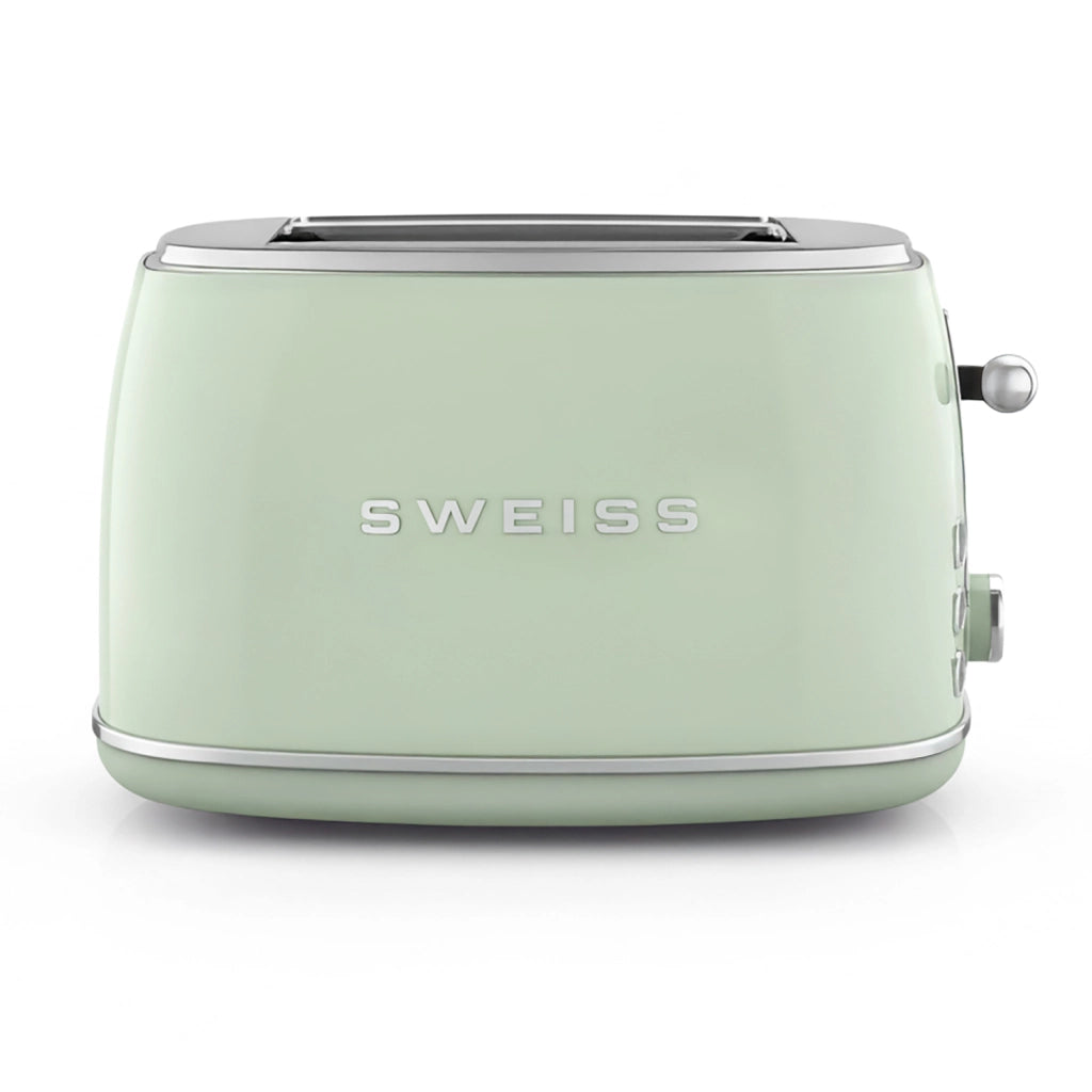 GRS7 Tostapane vintage, 2 fessure, 6 livelli di potenza, 850 W, verde
