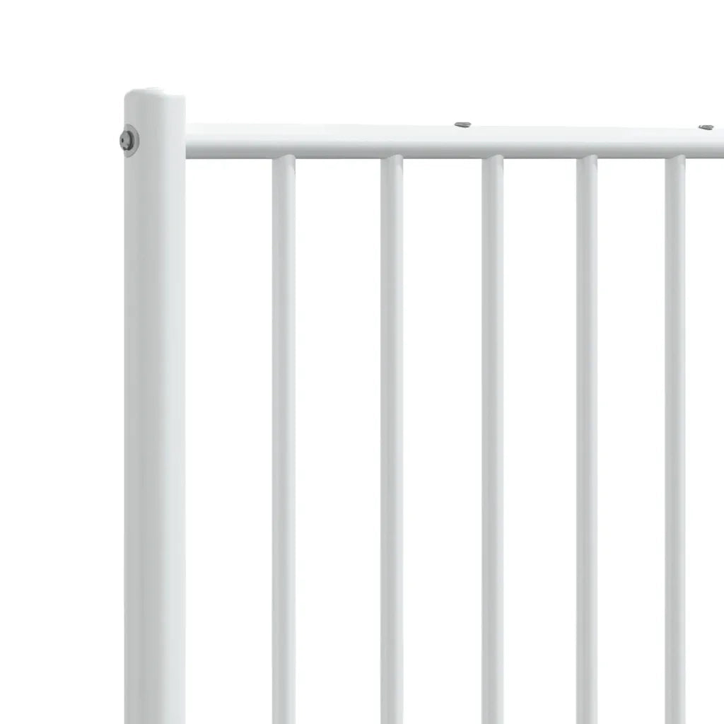 Testiera di Ricambio in Metallo Bianco 200 cm 350969