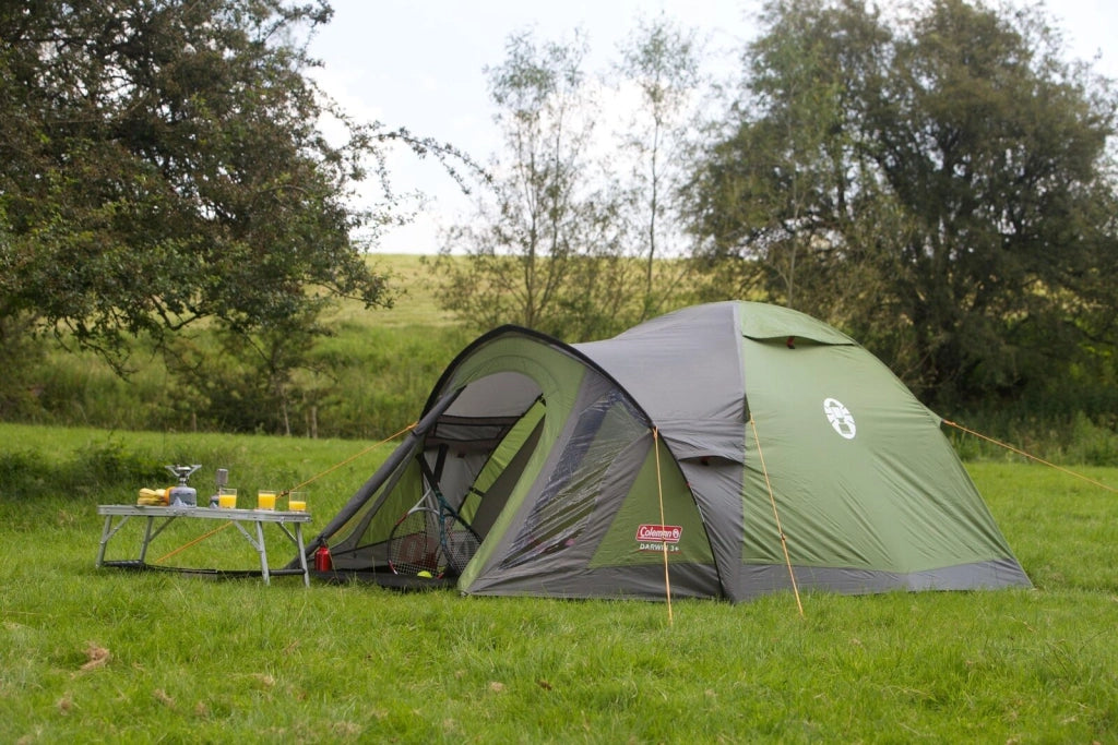 Coleman DARWIN 4 PLUS Tenda a Cupola 4 Persone 7,8 m² Impermeabile 3000 mm colore Grigio
