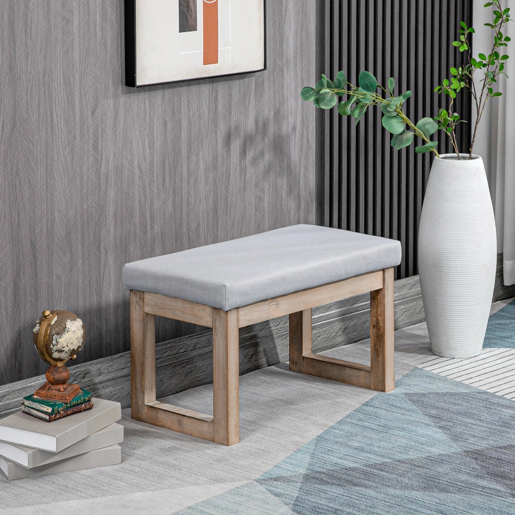 Pouf Skandi Design ¨C Minimal ¨C Grigio 68x38x42