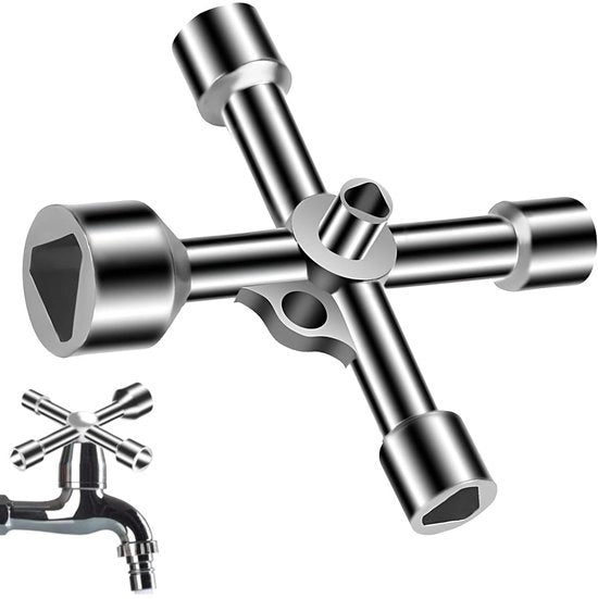 Chiave a L 3 per Polla e Contenitori Rifiuti - 5 Dimensioni (7mm-18mm)