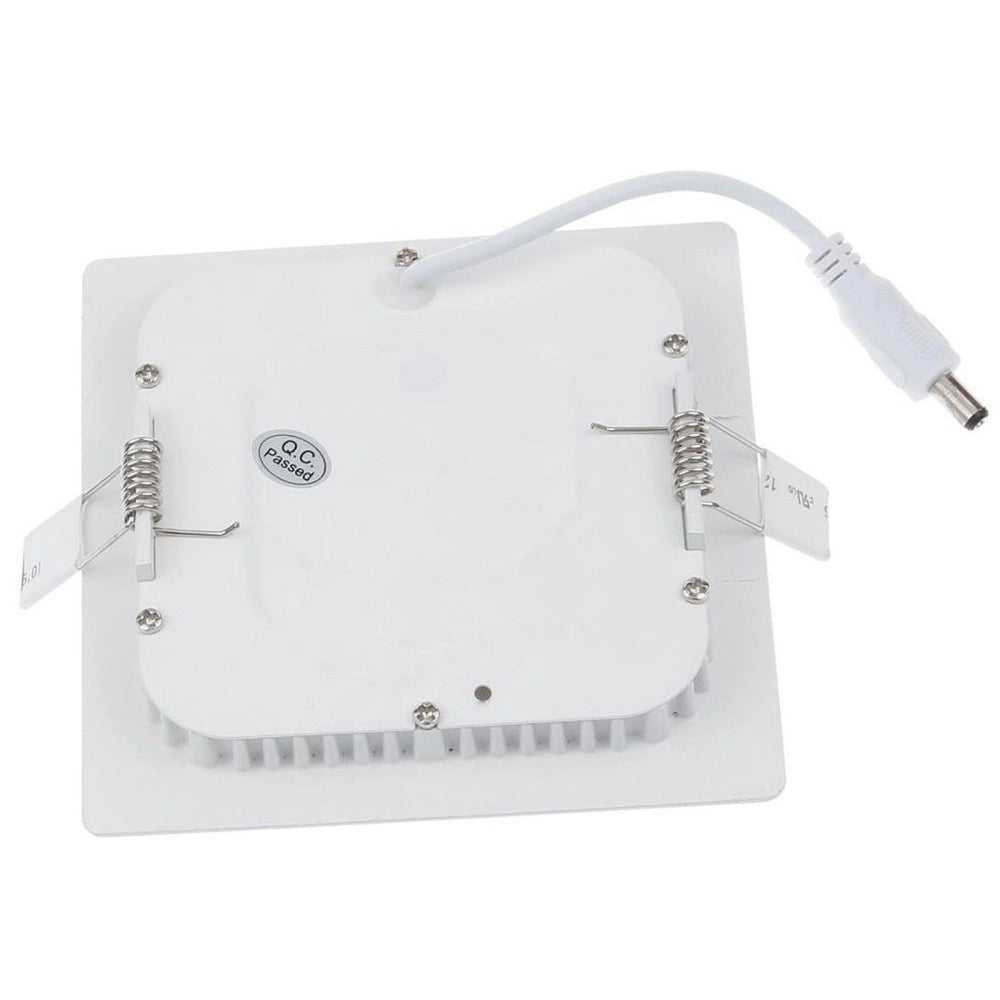 Trade Shop - Pannello Faretto Tondo O Quadrato A Led Da 6 A 25 W Ad Incasso Luce Freddo Caldo -