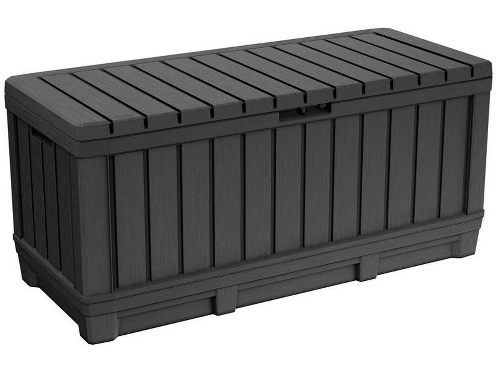 1pz baule porta attrezzi da giardino kentwood cm. 128x53,6x59 h col. grafite cod:ferx.vit51587