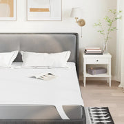 Coprimaterasso Bianco 90x220 cm Impermeabile 4100175