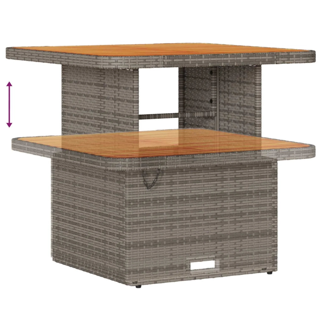 Set Divano da Giardino 13 pcs Grigio polyrattan 3363103