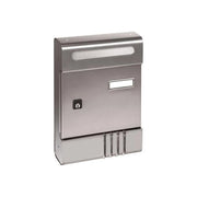 Alubox 47254 Serie SE Cassetta Postale in Alluminio Montaggio a Parete 29x20,4x7 cm colore Argento
