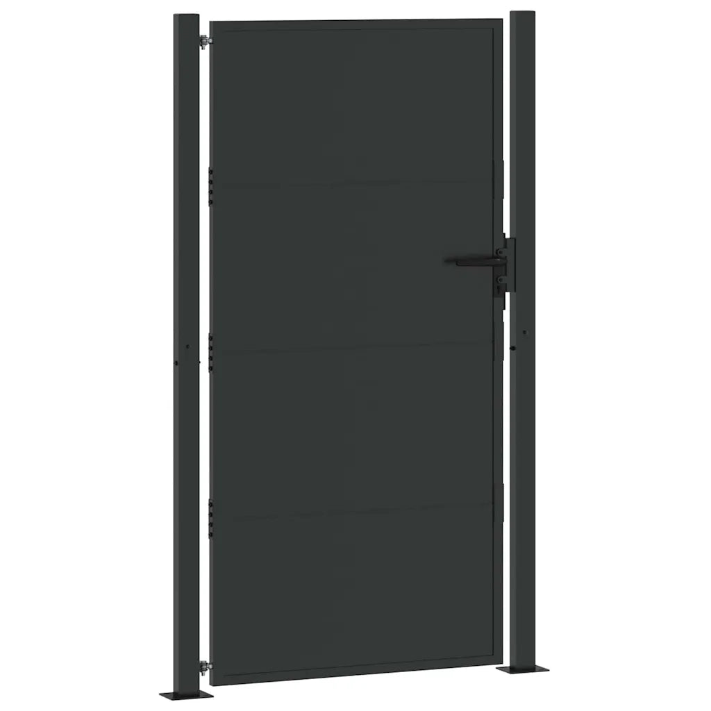 Cancello da giardino, Cancello da Giardino 105x200 cm in Acciaio Corten 42015913