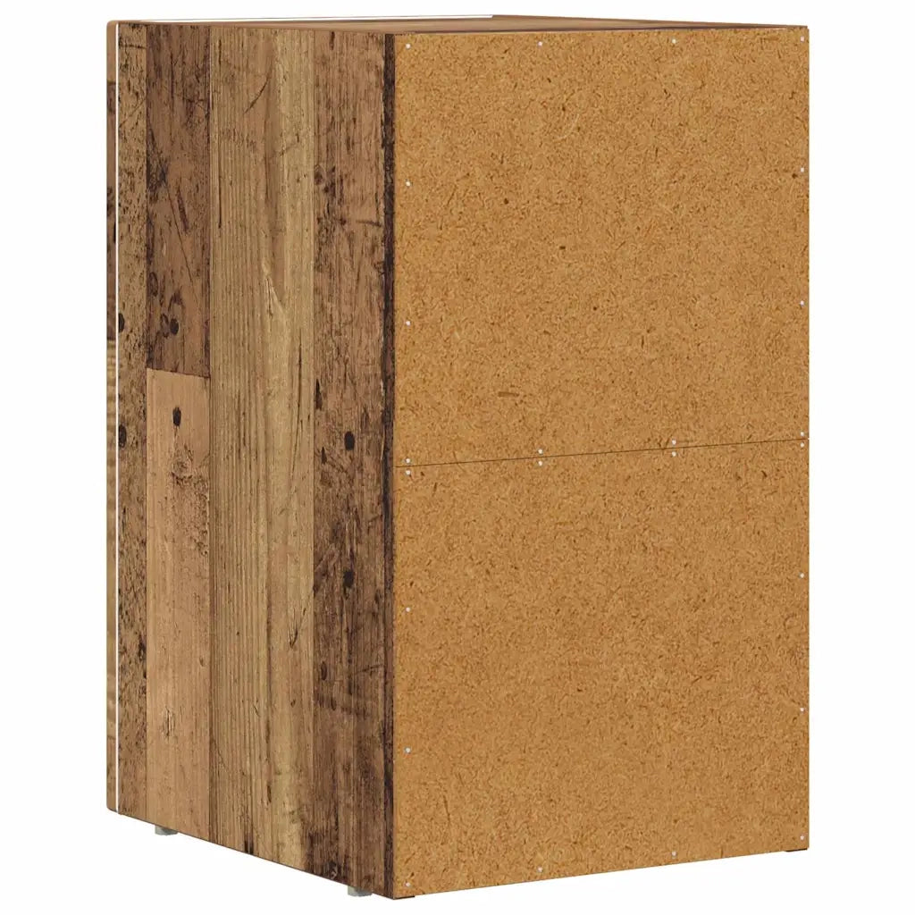 Comodino 2 pcs Legno vecchio 29,5 x 33,5 x 50 cm 891241