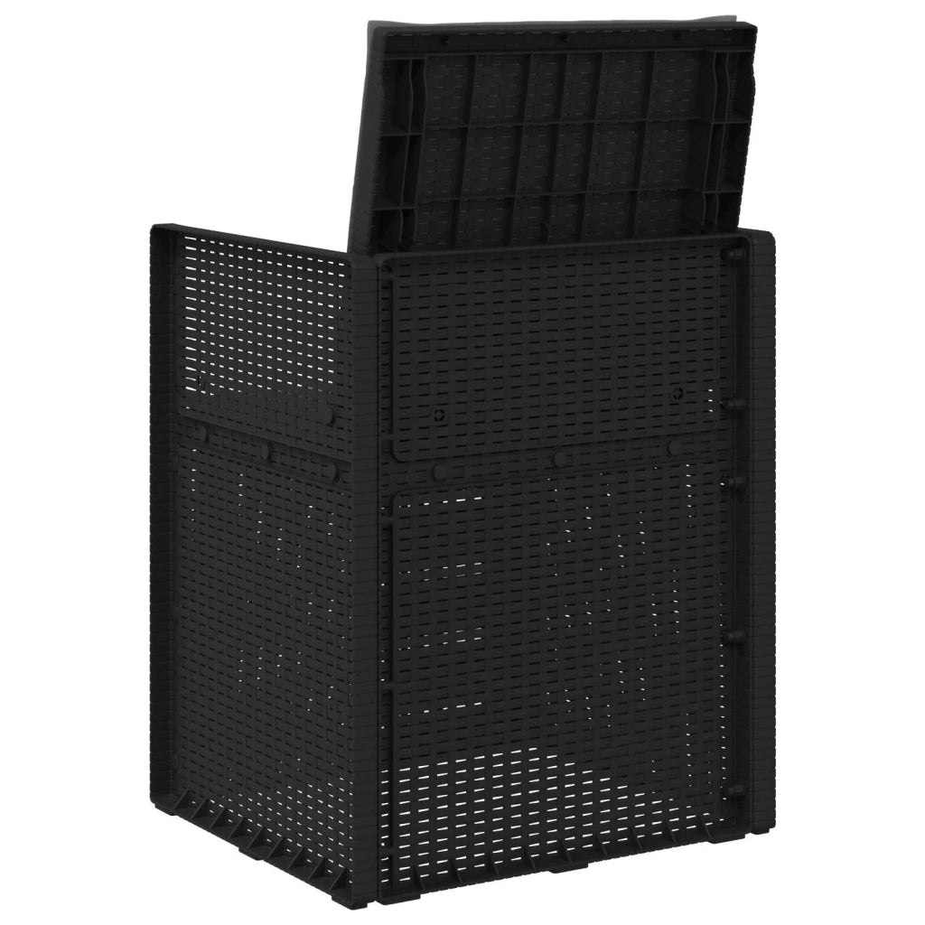 Sedie da pranzo da giardino 2 pcs Antracite PP 899986