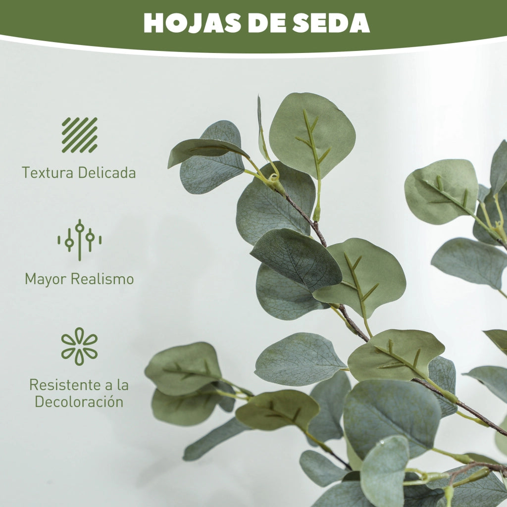 Pianta Artificiale Eucalipto ¨C Minimal ¨C Verde, Sintetico, 120 cm