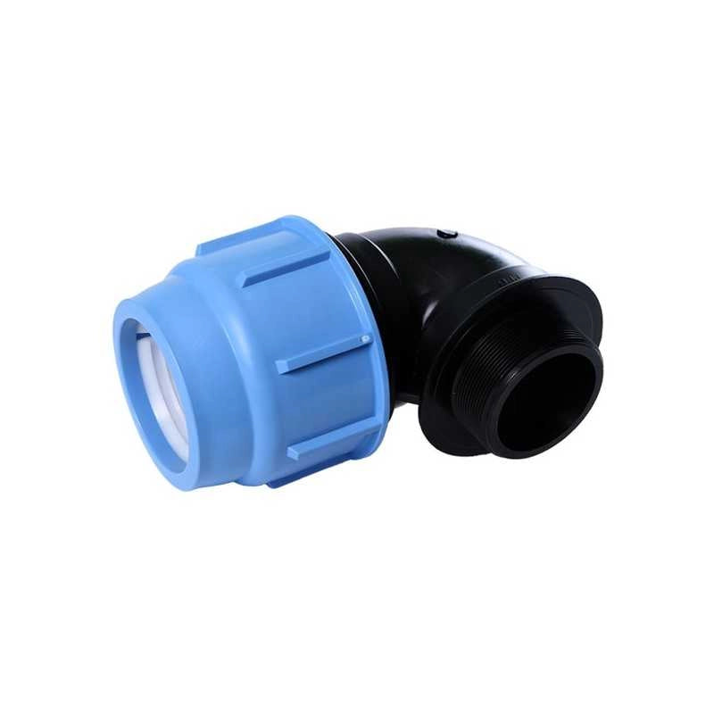 Gomito Pressione Polipropilene m 1" mm 32