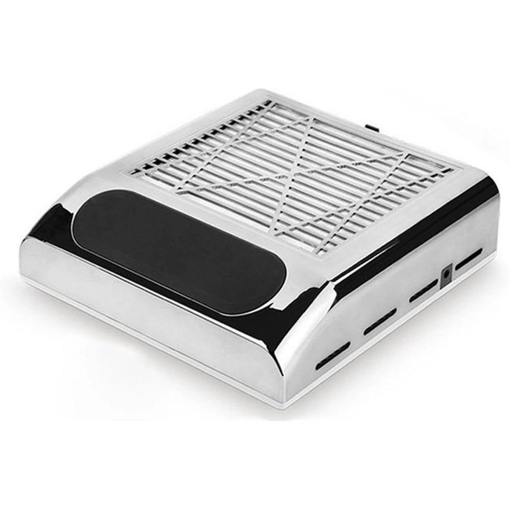 Trade Shop - Aspirapolvere Per Unghie 80 W Manicure Professionale Collettore Polveri Filtro -