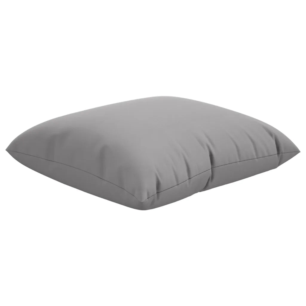 Cuscini per Divano 4 pz Grigio 40x40 cm in Tessuto 360360