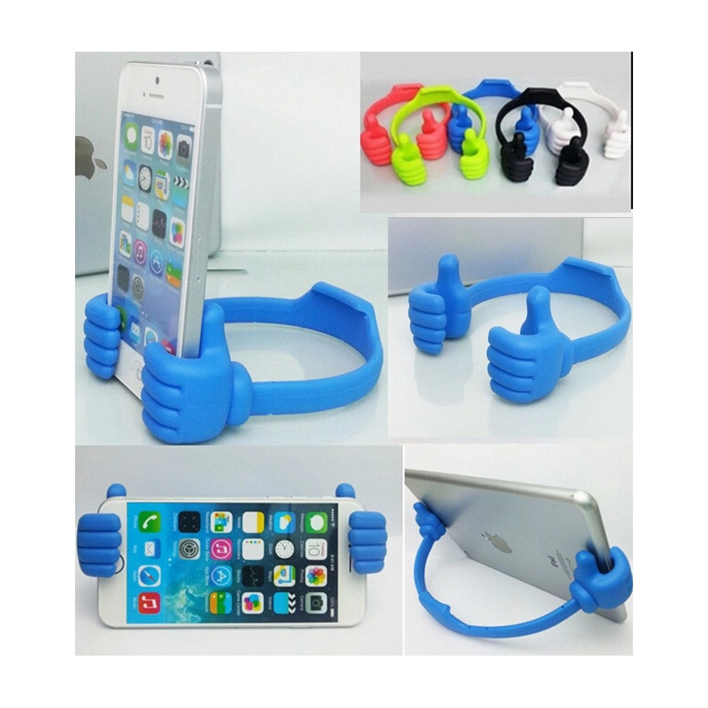 Trade Shop - Supporto Da Tavolo Ok Stand Mano Flessibile Per Smartphone Tablet Universale -