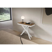 Consolle allungabile 90x40/196 cm Saki Small Evolution - Noce