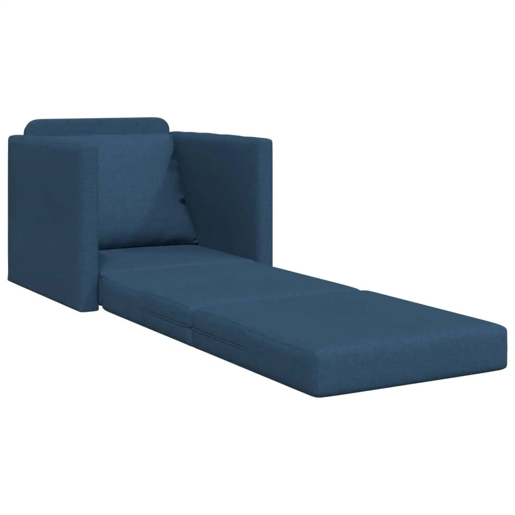 Divano letto Blu 74 x 77 x 81 cm Tessuto 4106628
