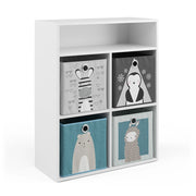 Vicco Libreria bambini Bianco 72 x 90.2 cm 4 materie