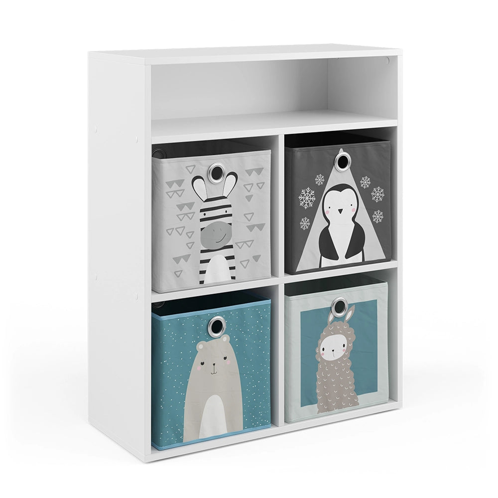 Vicco Libreria bambini Bianco 72 x 90.2 cm 4 materie