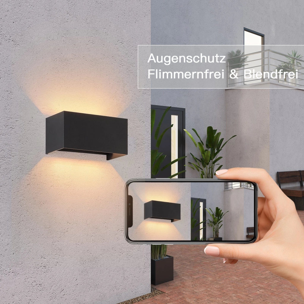 ZMH Applique 4ER Applique LED Applique da esterno Applique da interno Applique G9
