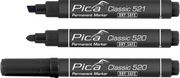 PENNARELLO PERMANENTE PICA CLASSIC 520  Nero