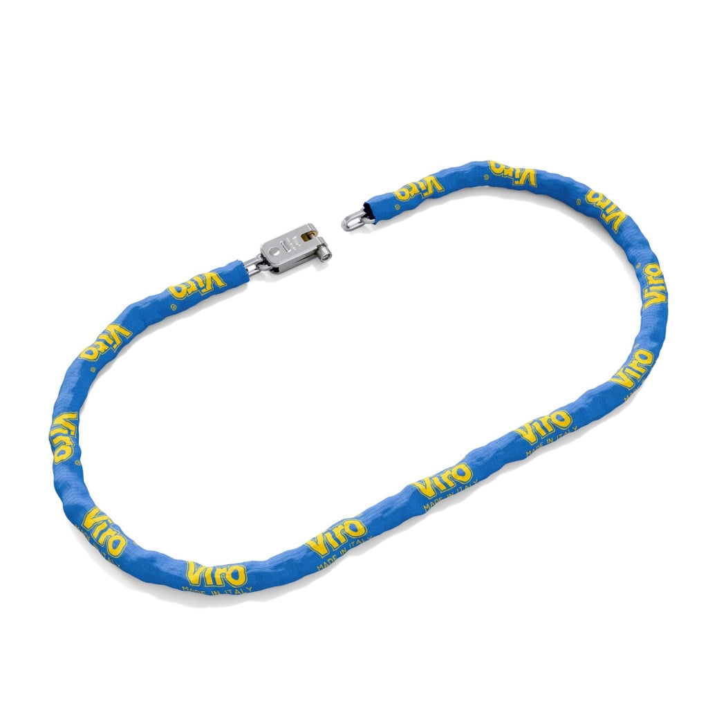 Catena Sicurezza Cementata Quadra con Lucchetto Viro con Guaina Mm 8232861