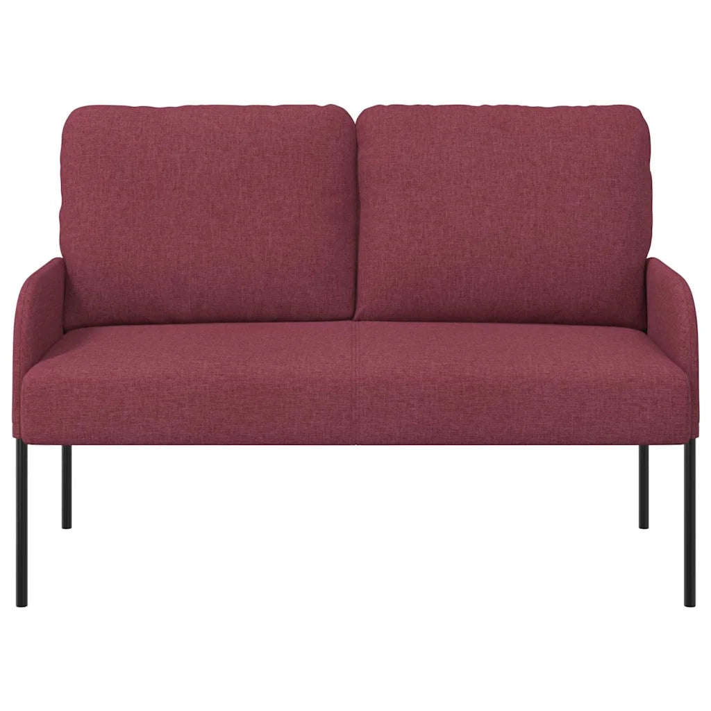Divani con cuscino 110cm Rosso Vino Legno compensato 42023449
