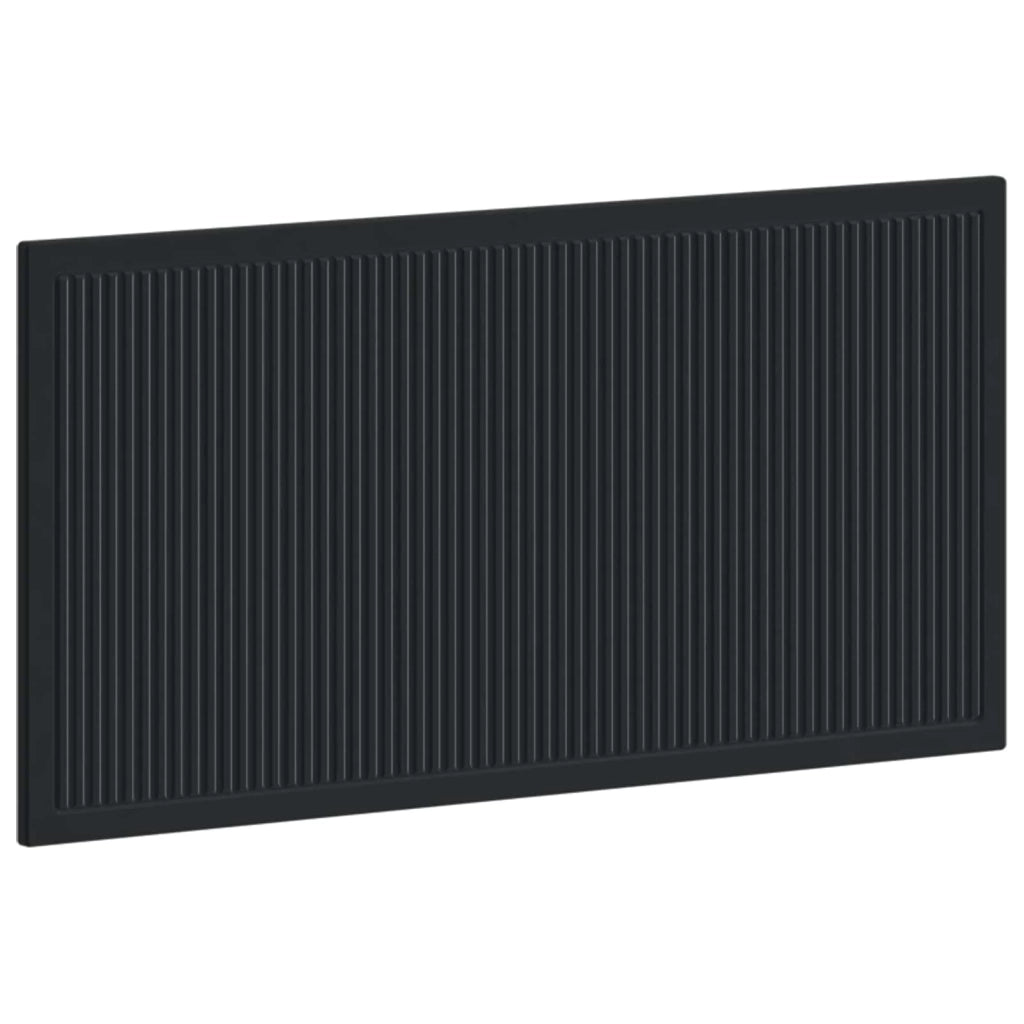 Testiera da Muro EDE Nero Legno ingegnerizzato 896096