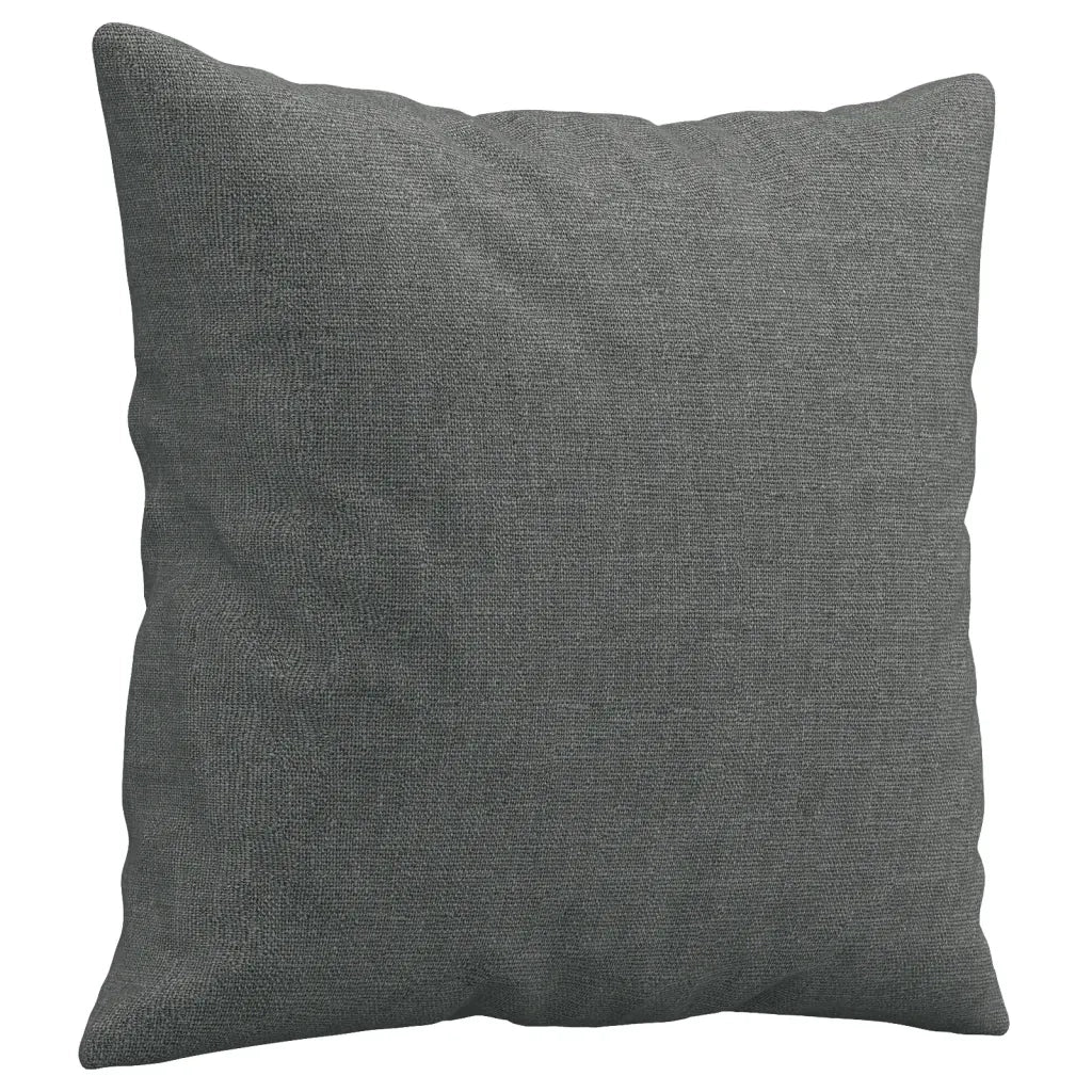 Set di Divani 3 pz con Cuscini Grigio Scuro in Tessuto 3202111