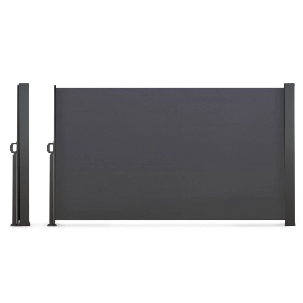 IDMarket - Tenda laterale retrattile esterna 180 x 500 CM grigio antracite