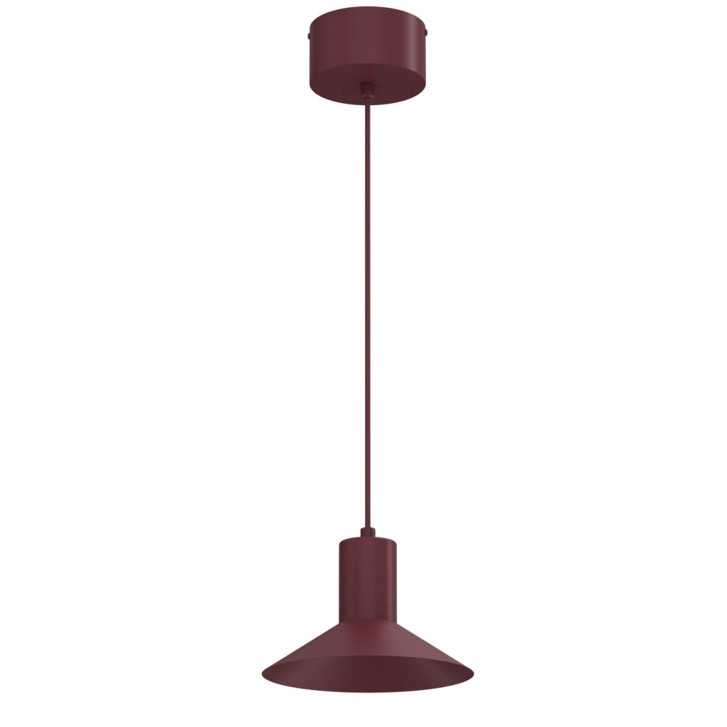 Lampada sospesa Nox 1xGU10 bordo metallo Ø20 cm
