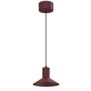 Lampada sospesa Nox 1xGU10 bordo metallo Ø20 cm