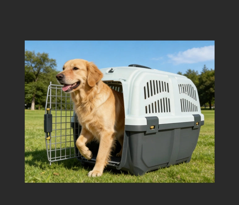 Casetta per Cani e Gatti ¨C zephmum ¨C Grigio 80x60x60 cm