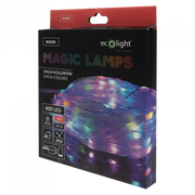 Catena luci esterna 600 LED RGB 30m BT USB IP65 Ecolight