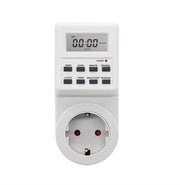 Timer a doppio canale con schermo, contatore intelligente con timer, contatore timer per uso domestico