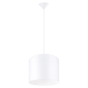 Lampada a sospensione bianca Ø30 Zephyr Pure Lume E27 15W