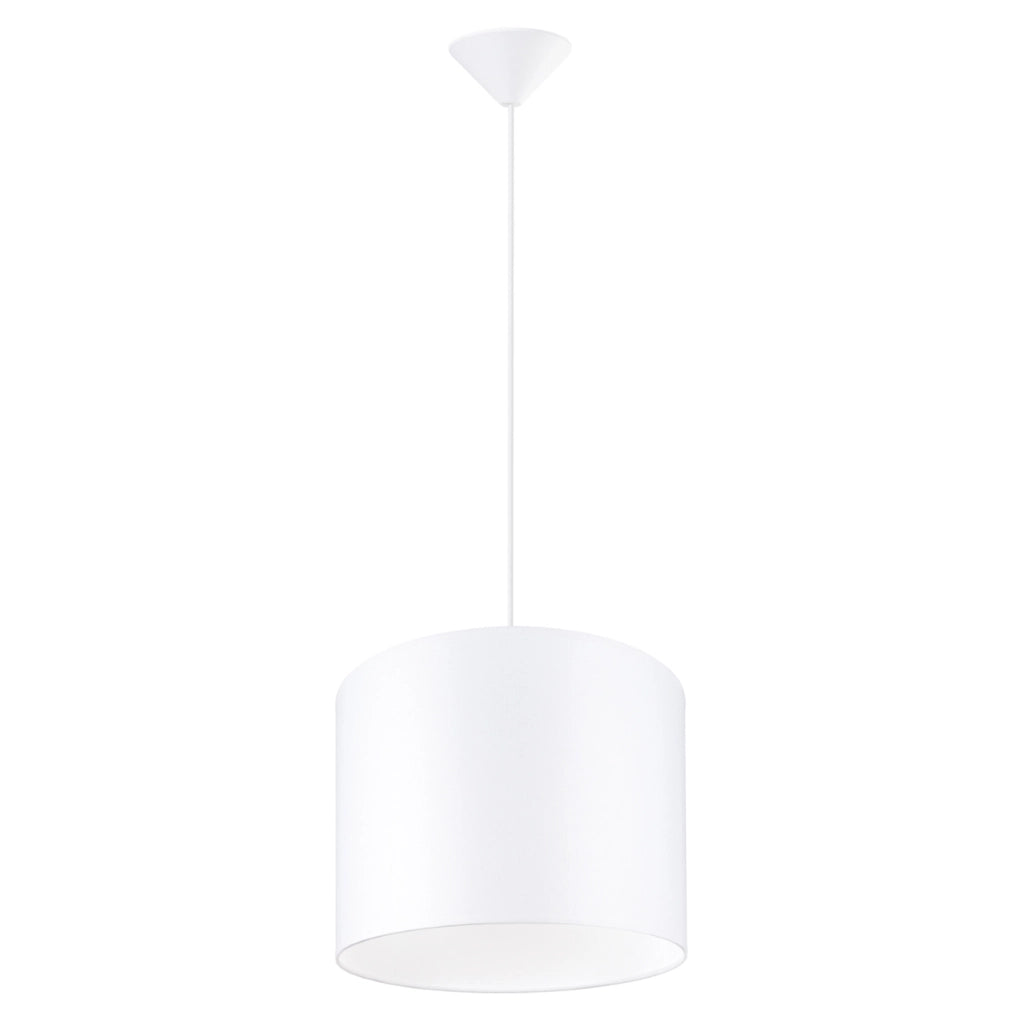 Lampada a sospensione bianca Ø30 Zephyr Pure Lume E27 15W