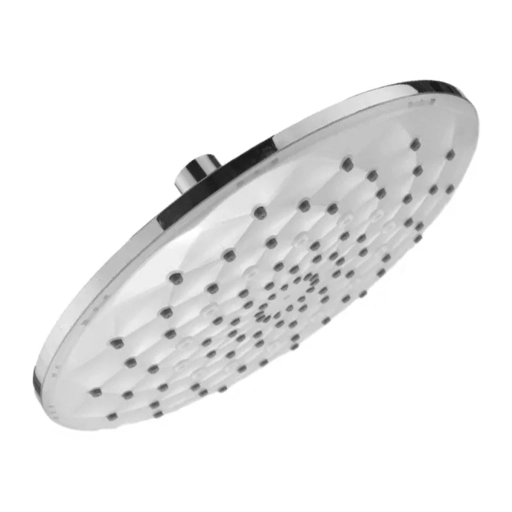 SOFFIONE TONDO IN ABS MODELLO FLOWER 1/2  1 GETTO  ø225MM   Idroweb