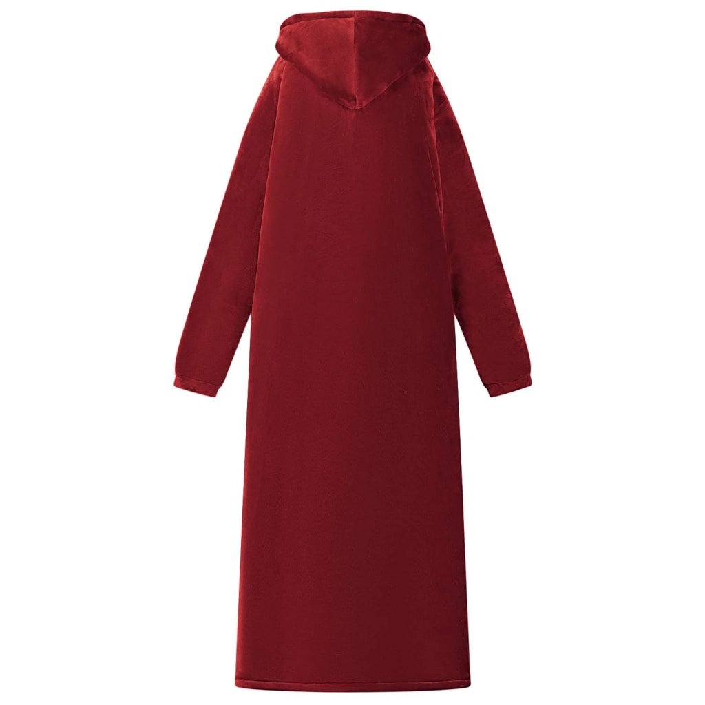 Felpa coperta Rosso Bordeaux M Pile e Flanella 42017211