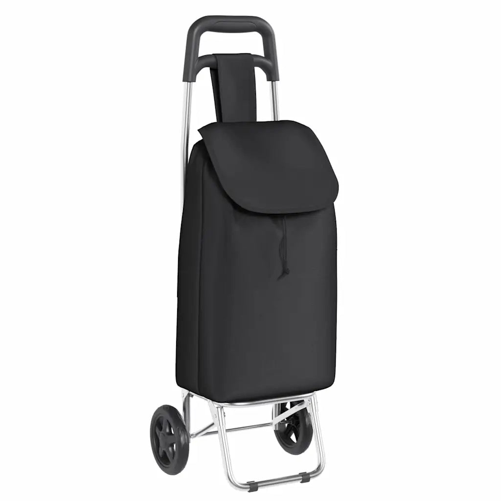Carrello della spesa Nero 35 x 28 x 92 cm Tessuto Oxford CFW5868254