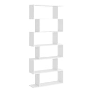 Libreria Moderna ¨C Minimal ¨C 80x23x192 Bianco