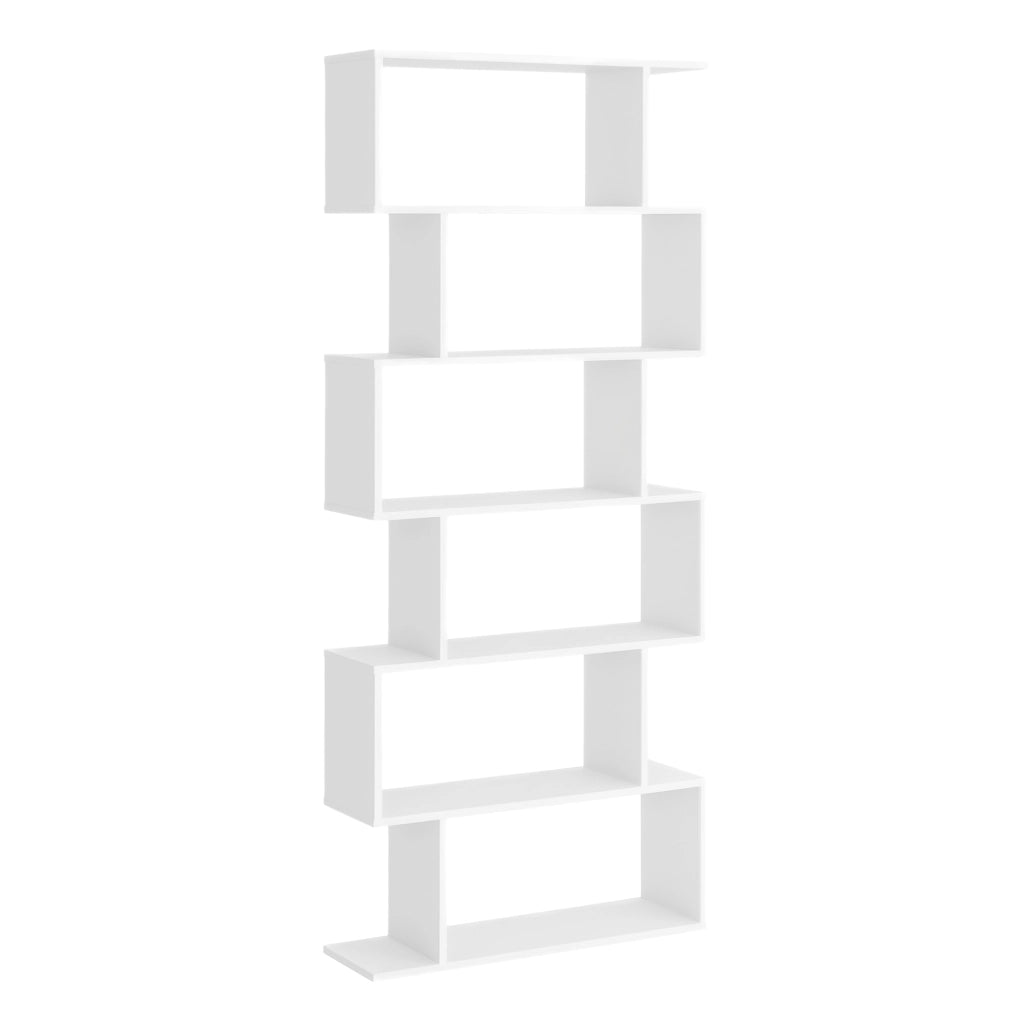 Libreria Moderna ¨C Minimal ¨C 80x23x192 Bianco
