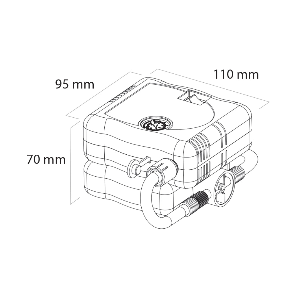 COMPRESSORE GONFIA E RIPARA VT100