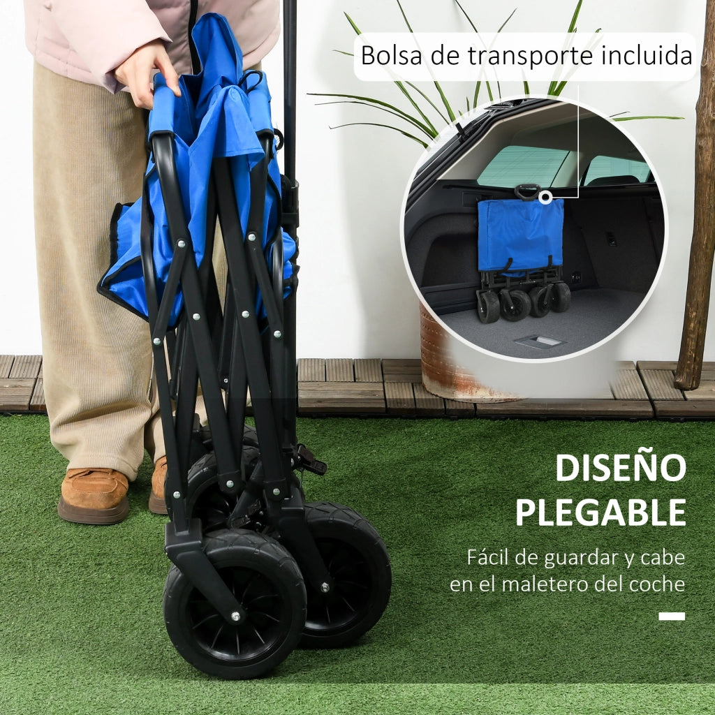 Carrello Pieghevole ¨C Minimal ¨C Blu