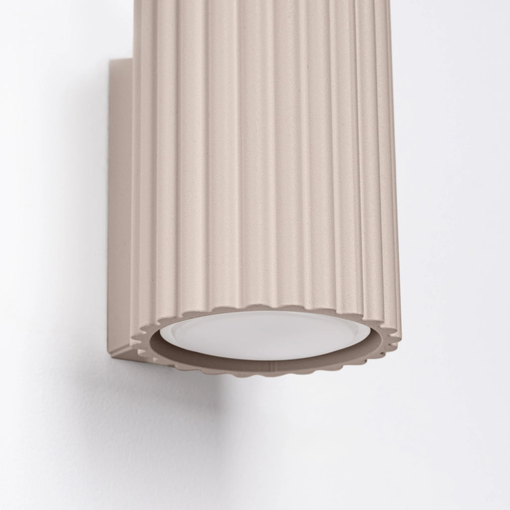Lampada da parete KARBON 10 taupe