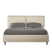 Letto Matrimoniale 160x190 cm con Rete Sleeper Tortora