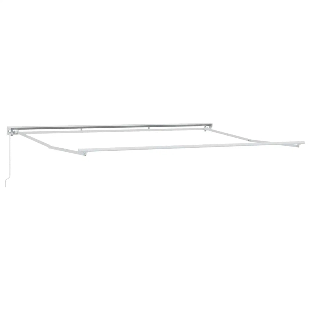 Tenda retrattile manuale Arancione, Nero e Giallo 4,5 × 3 m 3420291